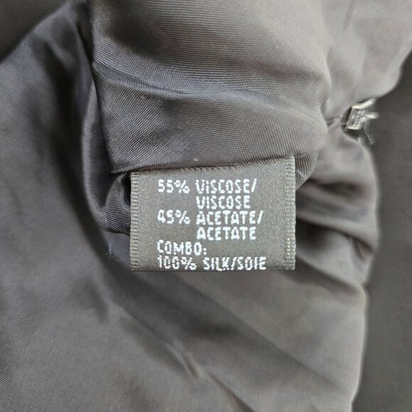 Lafayette 148 New York Fit & Flare Corset Back Midi Dress Size 6 - Picture 8 of 8